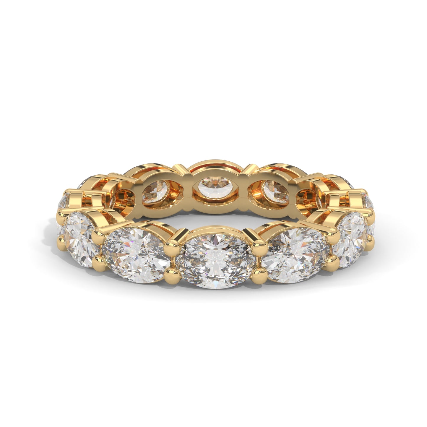 Oval Full Eternity Band