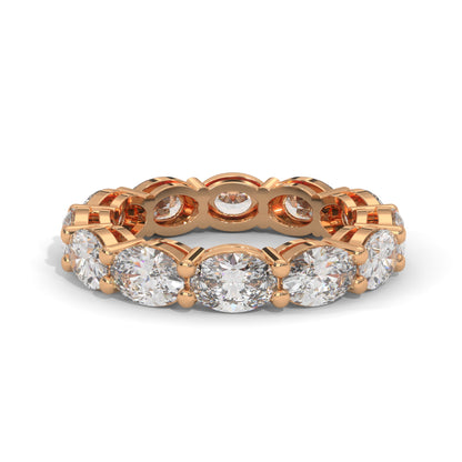 Oval Full Eternity Band