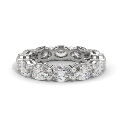 Oval Full Eternity Band