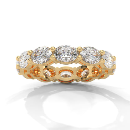 Oval Full Eternity Band