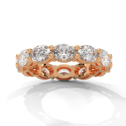 Oval Full Eternity Band
