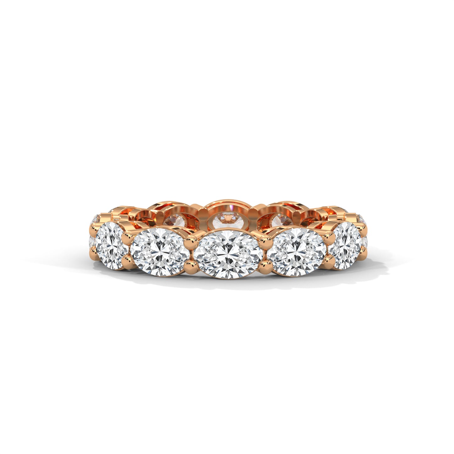 Oval Full Eternity Band