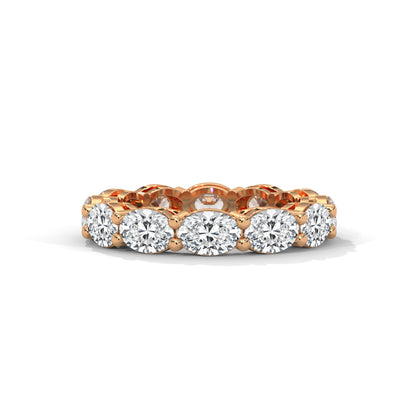 Oval Full Eternity Band