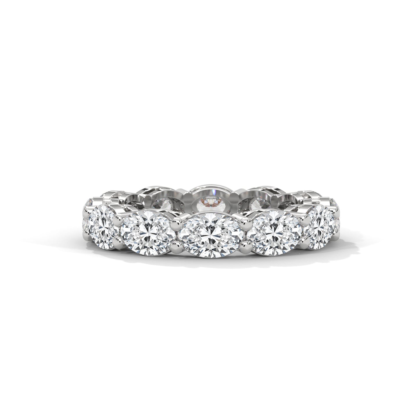 Oval Full Eternity Band