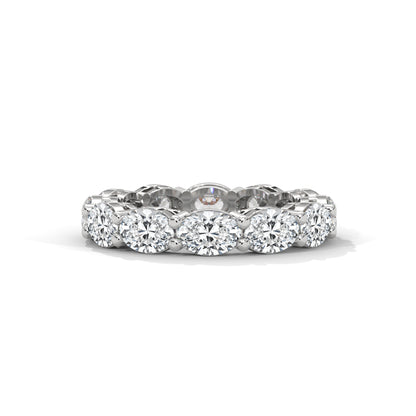 Oval Full Eternity Band