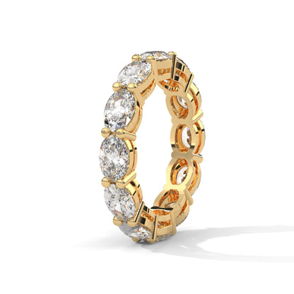 Oval Full Eternity Band