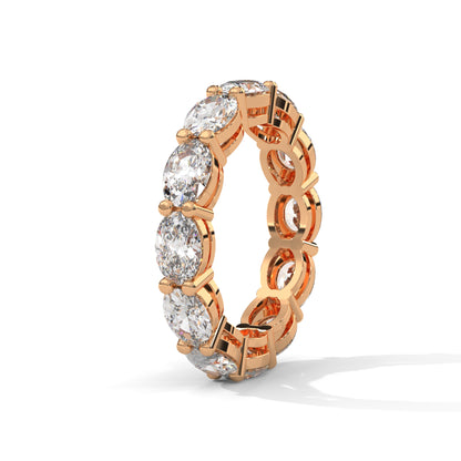 Oval Full Eternity Band