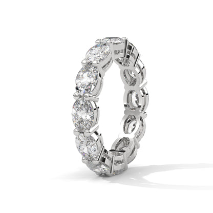 Oval Full Eternity Band