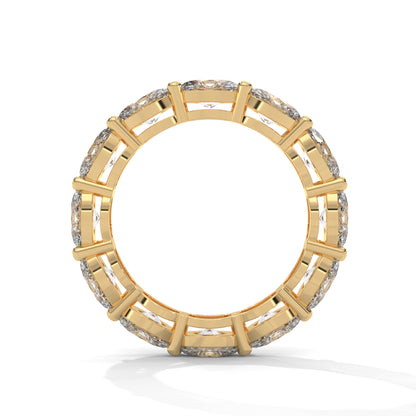 Oval Full Eternity Band