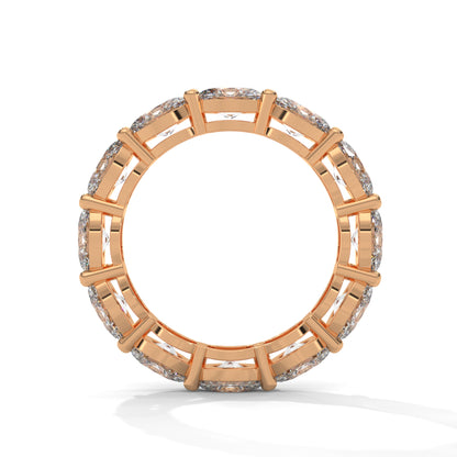 Oval Full Eternity Band