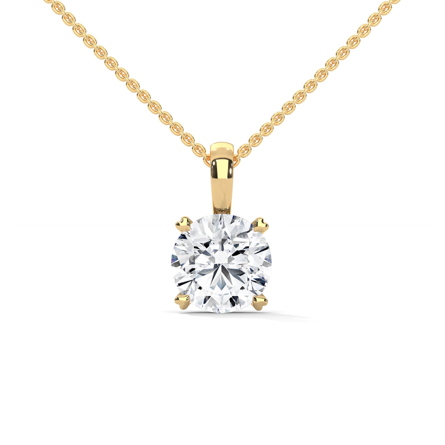 Celorine Round Pendant With Chain
