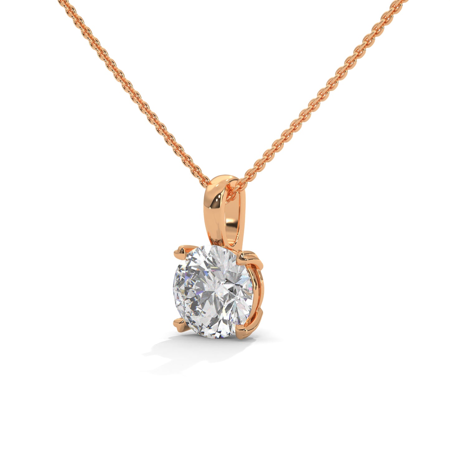 Celorine Round Pendant With Chain
