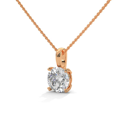 Celorine Round Pendant With Chain