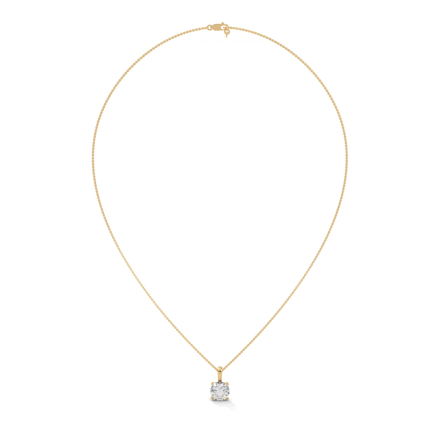 Celorine Round Pendant With Chain