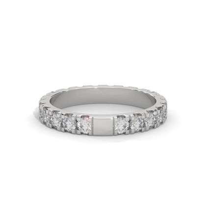 Opaline Eternity Band