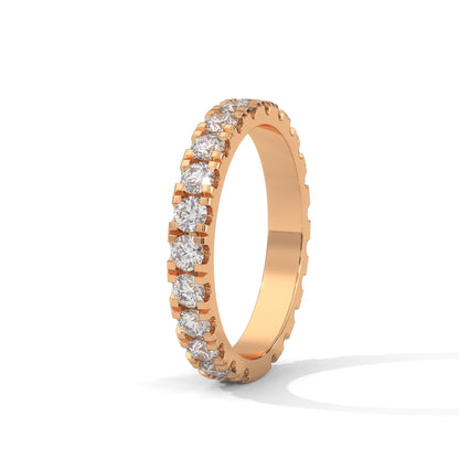 Opaline Eternity Band