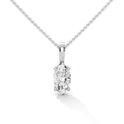 Mirevane Marquise Pendant With Chain