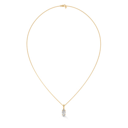Mirevane Marquise Pendant With Chain