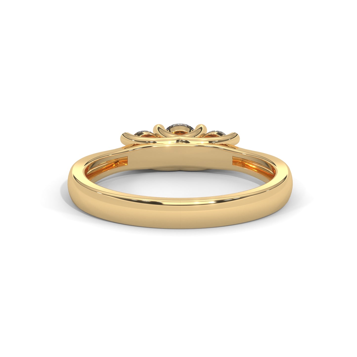 Trinity Solitaire Ring