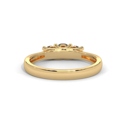 Trinity Solitaire Ring