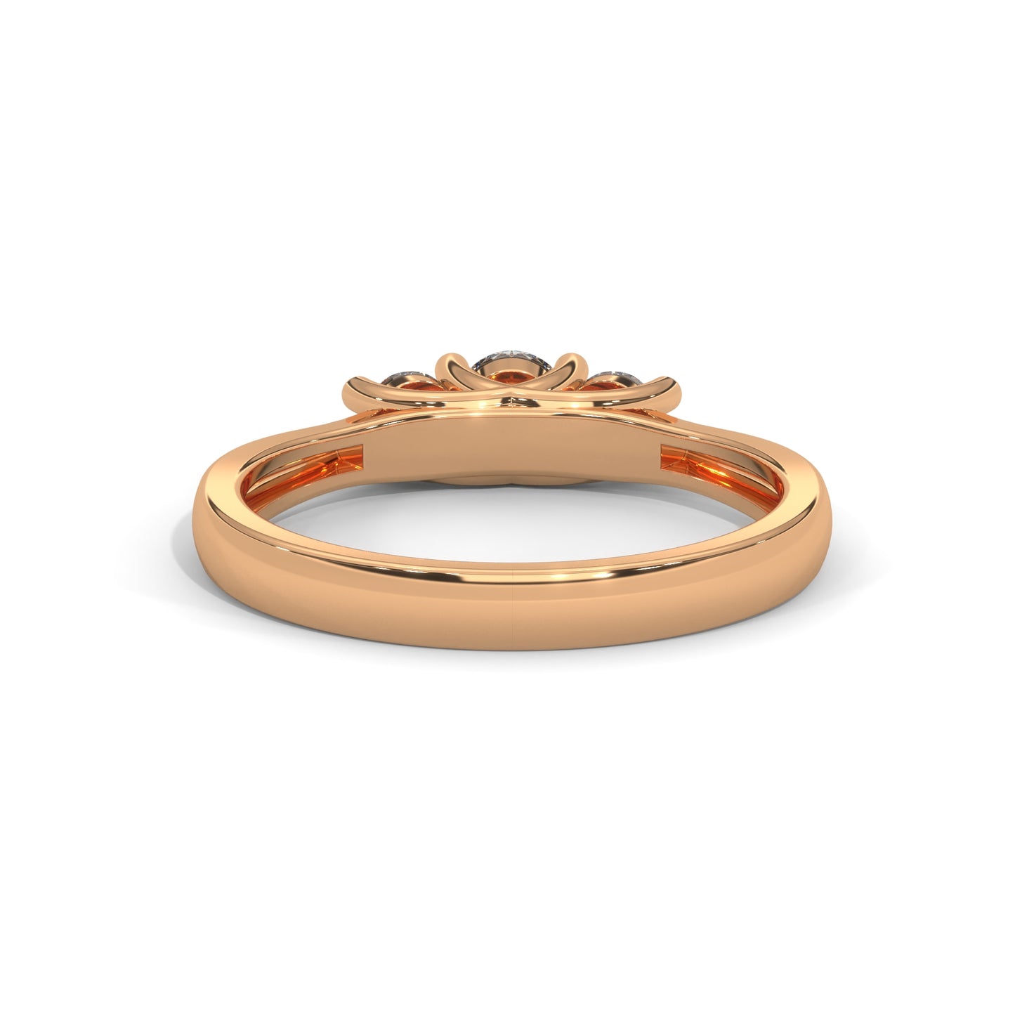 Trinity Solitaire Ring