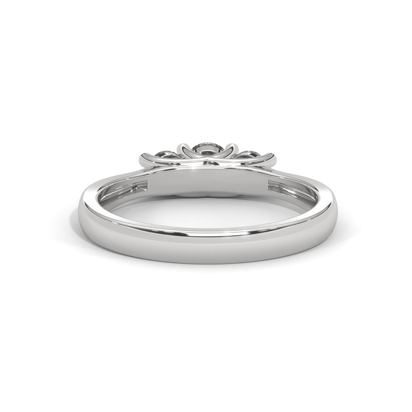 Trinity Solitaire Ring