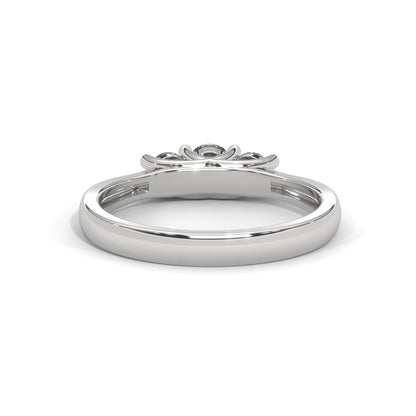 Trinity Solitaire Ring