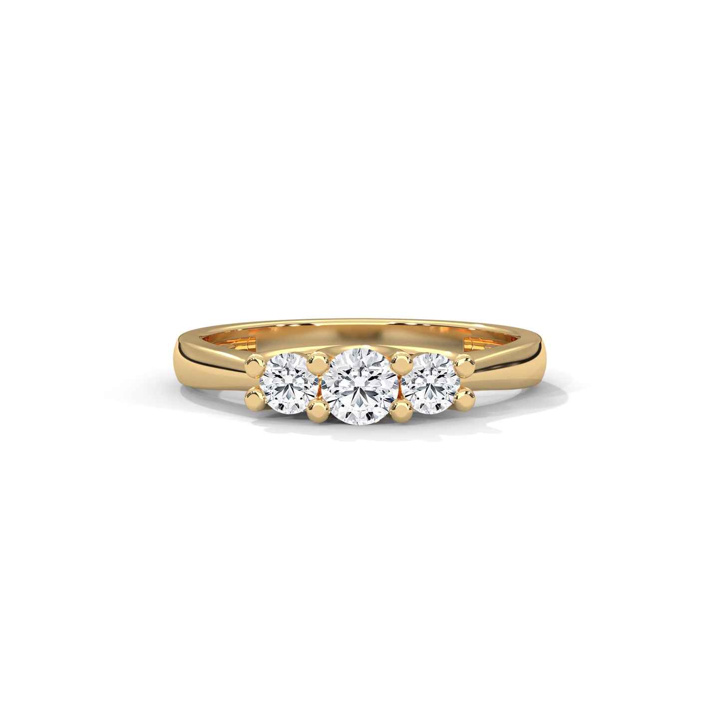 Trinity Solitaire Ring