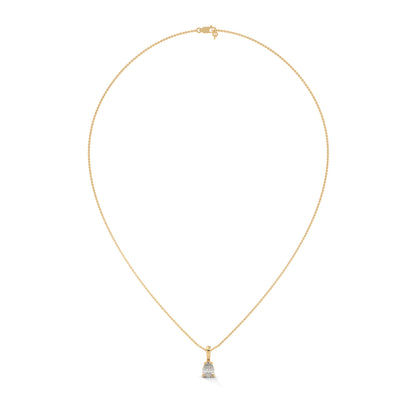 Caelira Pear Pendant With Chain