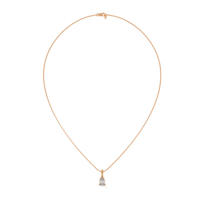 Caelira Pear Pendant With Chain