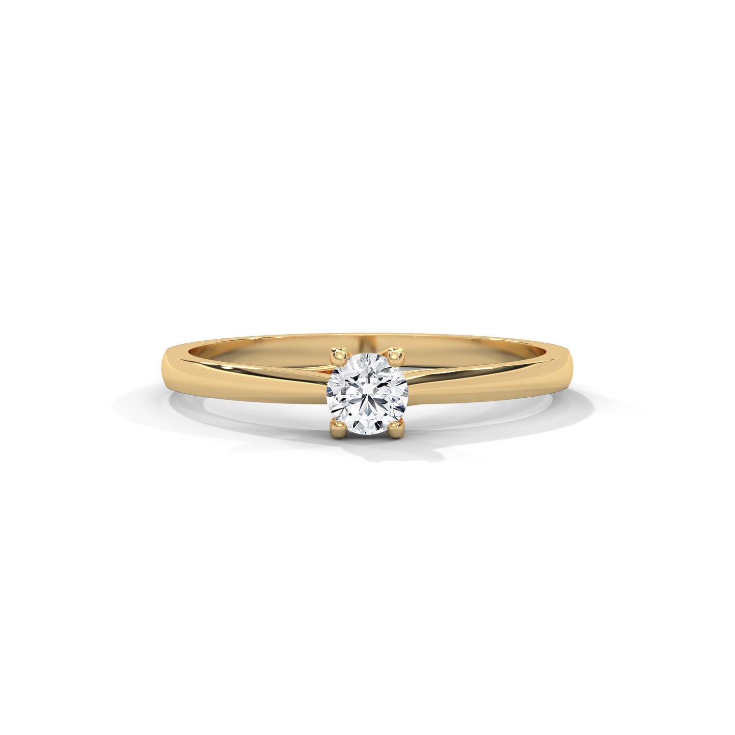 Eternal Round Solitaire Ring