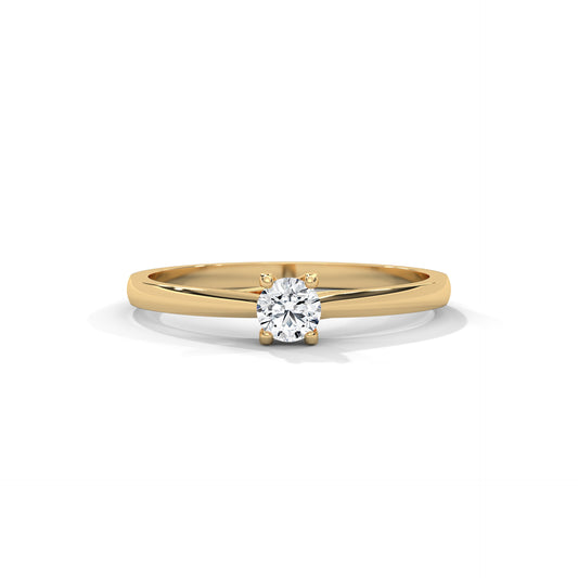 Eternal Round Solitaire Ring