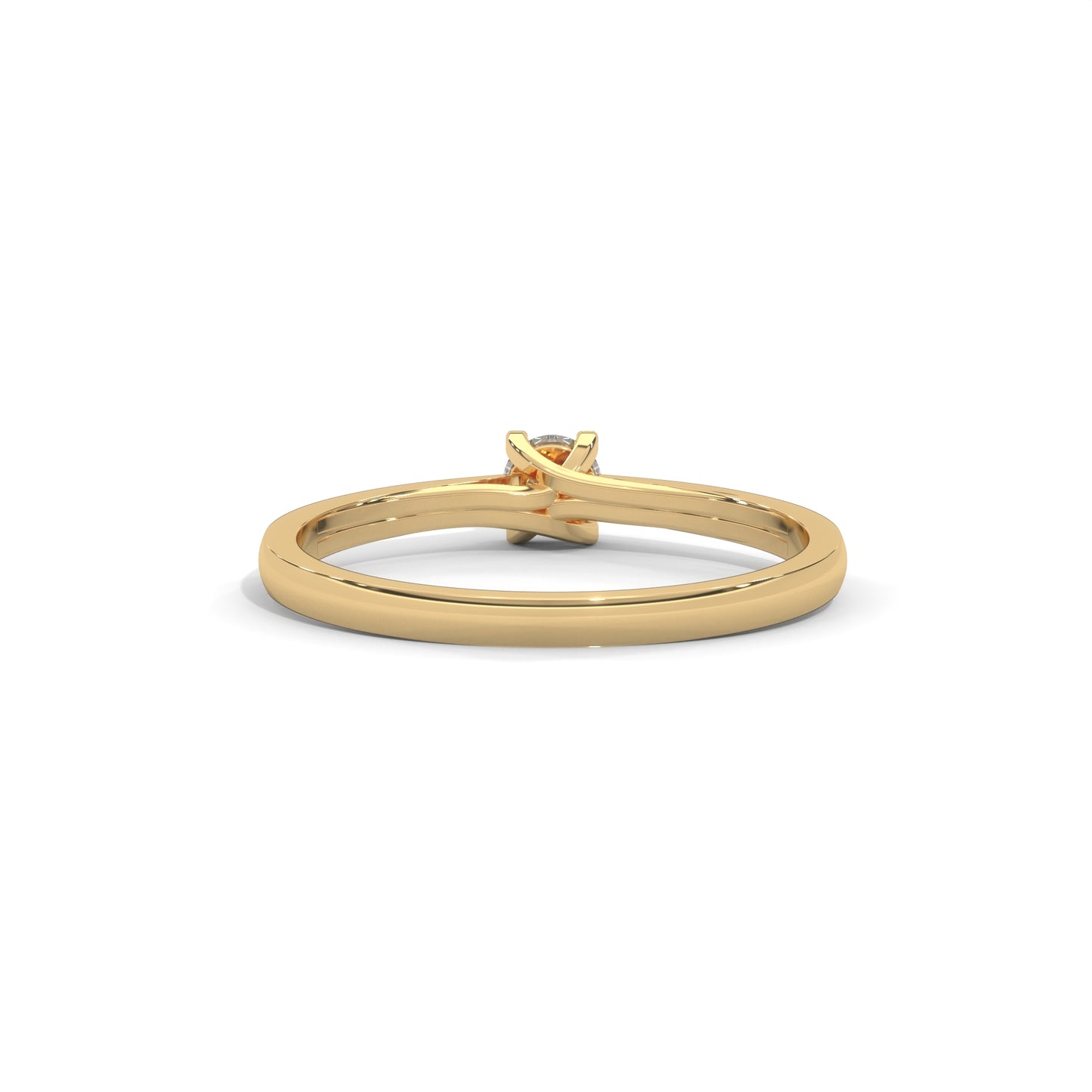 Eternal Round Solitaire Ring