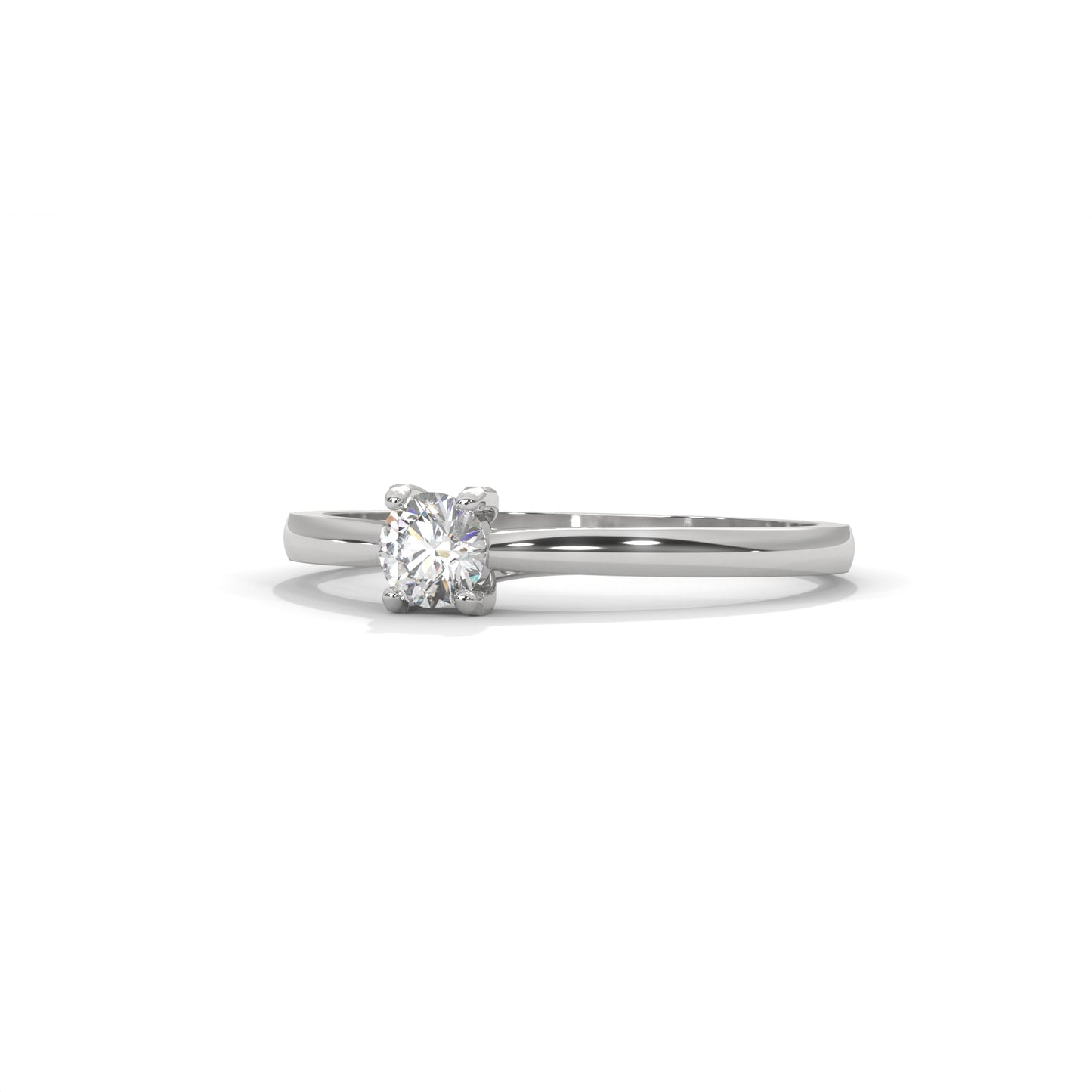 Eternal Round Solitaire Ring