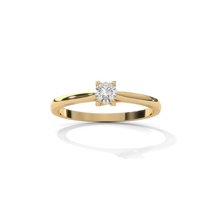 Eternal Round Solitaire Ring
