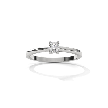 Eternal Round Solitaire Ring