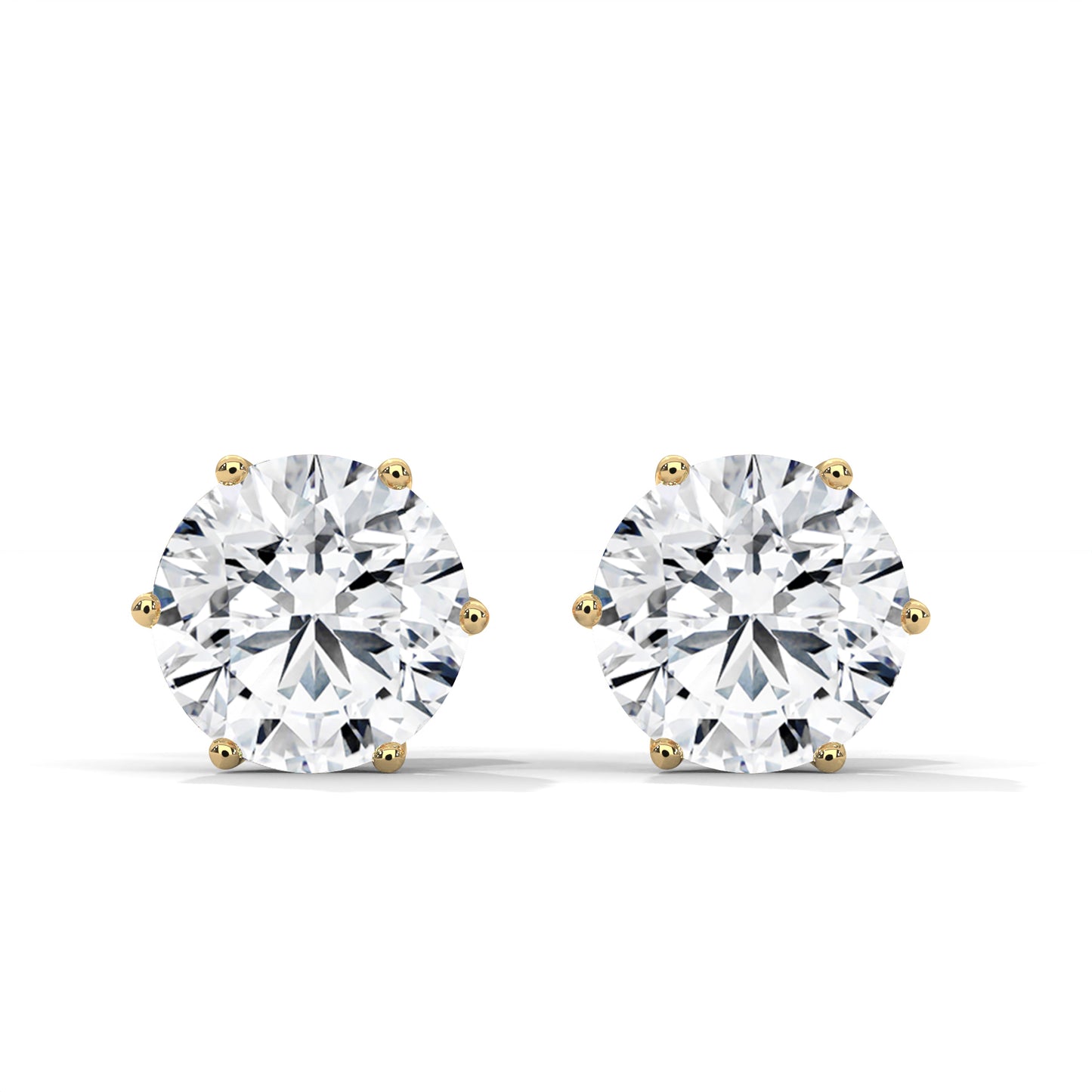 Virelle Round Stud Earrings