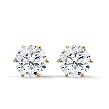 Virelle Round Stud Earrings