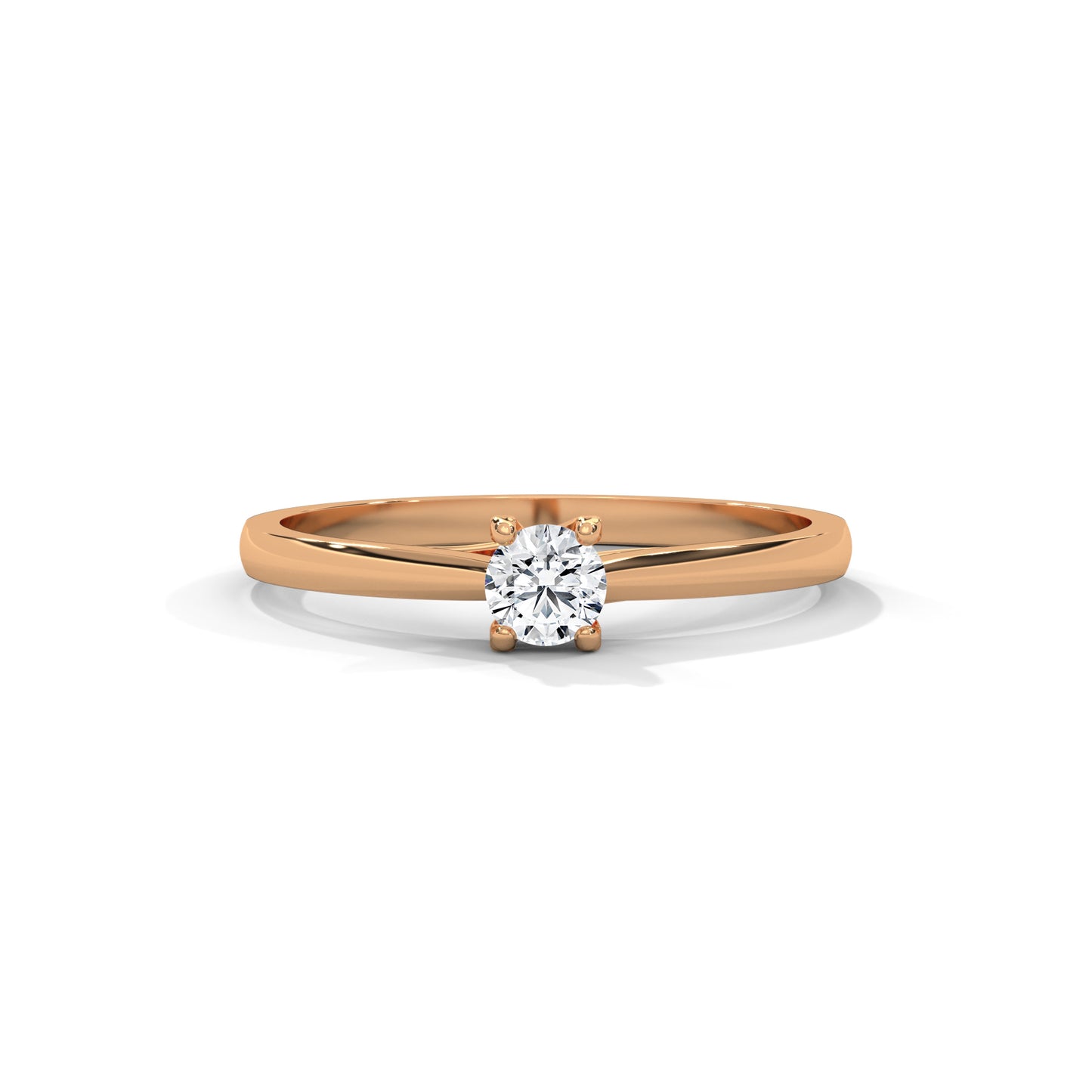 Eternal Round Solitaire Ring
