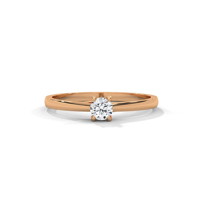 Eternal Round Solitaire Ring