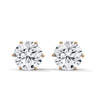 Virelle Round Stud Earrings