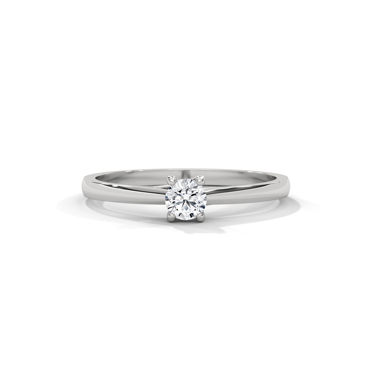 Eternal Round Solitaire Ring