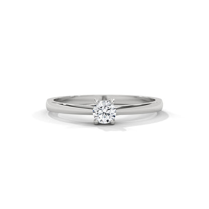 Eternal Round Solitaire Ring