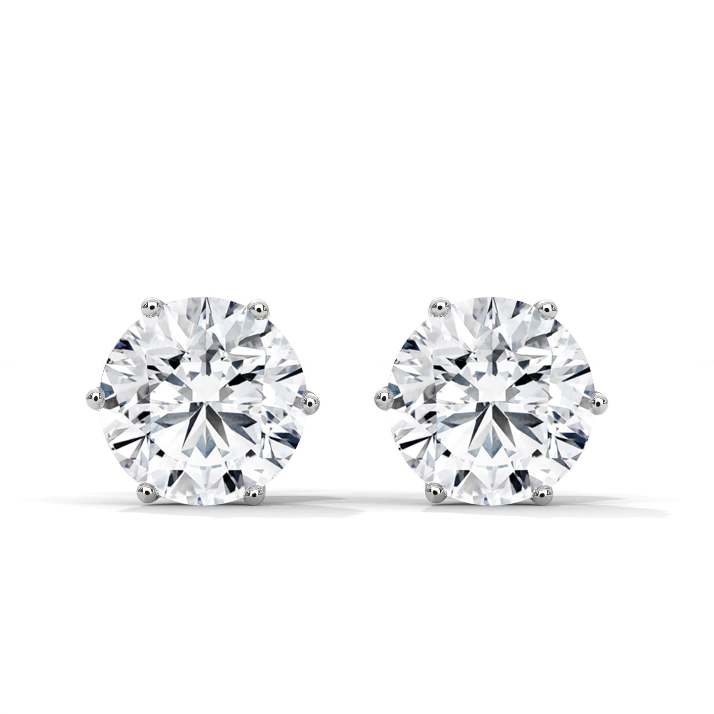 Virelle Round Stud Earrings