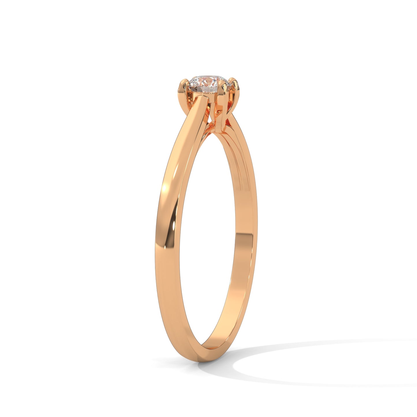 Eternal Round Solitaire Ring