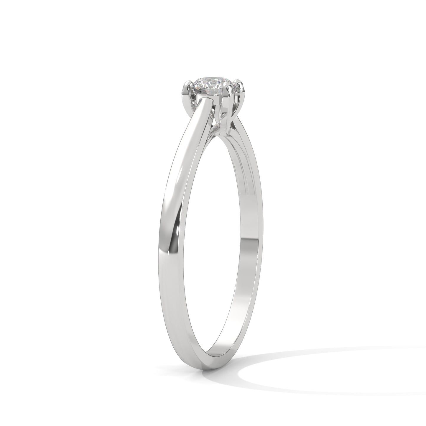 Eternal Round Solitaire Ring
