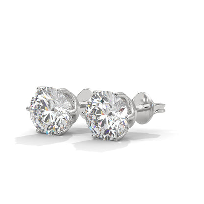Virelle Round Stud Earrings