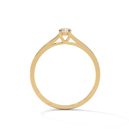 Eternal Round Solitaire Ring