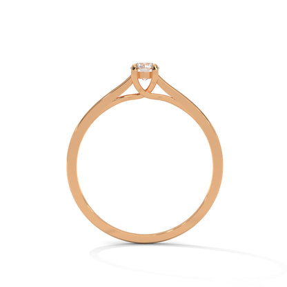 Eternal Round Solitaire Ring