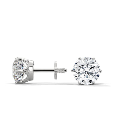 Virelle Round Stud Earrings